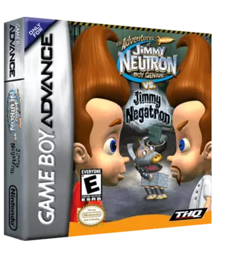 jeu The Adventures of Jimmy Neutron- Boy Genius Vs. Jimmy Negatron